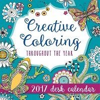 2017 Desk Calendar (Creative Coloring throughout the Year)