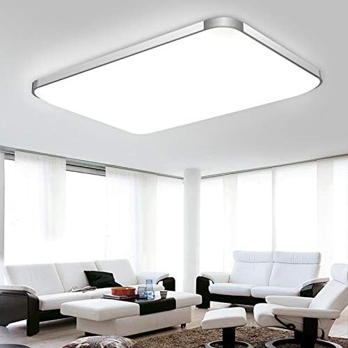 rectangular led flush light minimalist acrylic ultrathin ceiling lamp