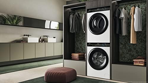 I-Pro Series 3 HD90-A3939-IB- Secadora con Bomba de Calor de 9KG, Función Vapor I-Refresh, Función Antiarrugas,Depósito de Agua, Inicio Diferido, Motor Inverter, I-Time, 15 programas