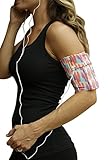 MÜV365 Ultimate Comfort Armband for Phone Running Jogging Gym Workout - Fits iPhone 8/7/7 Plus/6/6s, Samsung Galaxy S8/S7 and All Phones with Case Up to 7