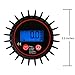 Digital Gas Pressure Gauge with 1/8'' NPT Back Connector and Rubber Protector by Uharbour, 0-300psi, Accuracy 1% .F.S.
