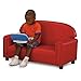 Brand New World Preschool Premium Vinyl Upholstery Sofa -Red