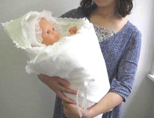 Amazon 日本製 春秋素材 新生児のお宮参り退院時用おくるみ ベビーアフガン おくるみ ベビー マタニティ 通販