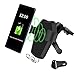 Wireless Car Charger, Techip Qi Fast Wireless Charger Car Mount Air Vent Phone Holder for Samsung Galaxy S9/S8 Plus,S9,S8,S7,S7/S6 Edge,Note 8/5,iPhone X,8/8 Plus & Other Qi-enabled Devices