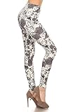 Print Leggings New Romantics (D016-3 X 5X)