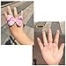 JOYOYO 40Pcs Boutique Grosgrain Ribbon Hair Bows Pigtail Holders Elastic Ties Hair Bands For Girls Schoolgirls Teens Gifts In Pairs