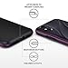Ringke Wave Case Compatible with iPhone X iPhone 10, Qi Wireless Charge Compatible Dual Layer Heavy Duty Textured Shock Absorbent Drop Resistant Protection Design Cover - Metallic Purple