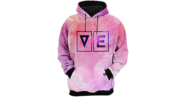 pink sidemen moletom com capuz