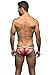 Andrew Christian Men's Blow Pride Bubble Butt Jock Strap, Neon Yellow, Large