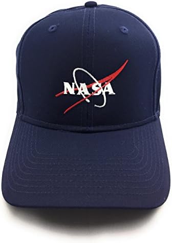 NASA Logo Embroidered PRO Style Space Baseball Cap