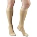 Truform 20-30 mmHg Compression Stockings for Men and Women, Knee High Length, Closed Toe, Beige, X-Large