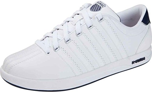 K-Swiss Court Pro Mens Sneakers White/Navy 9