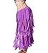 ZLTdream Belly Dance 16PCS-Curling Jellyfish Skirt for Girls andWomen Belly Dancing Outfits
