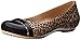 Crocs Women's Cap Toe Leopard Print Flat