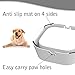 SCIROKKO Dog Water Bowl - No Spill Pet Slow Water Bowl, No Splash Slow Water Feeder for Dogs, Vehicle Carried - Dogs Cats Pets