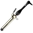 Pro Beauty Tools 24-Hour Curls Professional Extra-Long Gold Curling Iron, 1 1/4"