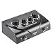 ammoon Karaoke Sound Mixer Dual Mic Inputs With Cable