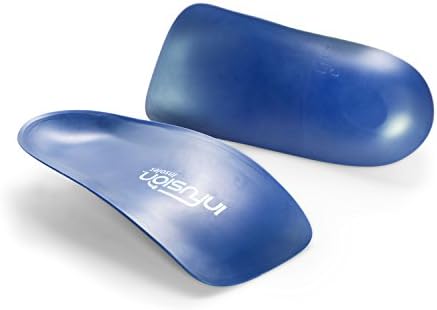 Infusion Sport Insole: Athletic Foot Orthotics for an Active Lifestyle by Infusion Insoles (B: Men's 5-6 | Women's 7-8)