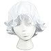 TreasureGurus, LLC Treasure Gurus Colonial Amish Mob Cotton Hat Womens White Bonnet Poor Girl, Maid, or Pilgrim Costume, Large