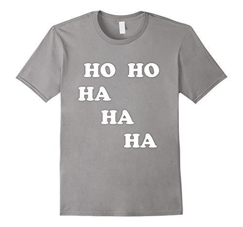 Mens HO HO HA HA HA Laughter Yoga Tee Shirt Students Teachers 3XL Slate