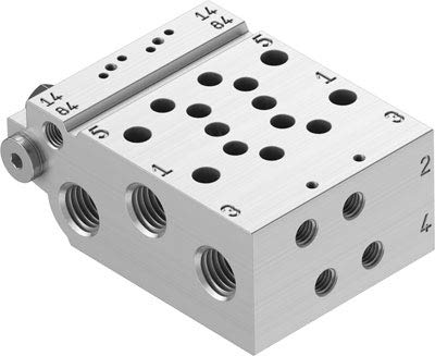 Festo 566606 Model VABM-L1-10HW-G18-2 Manifold Rail