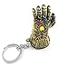 VNFLY Nidavellir Infinity Gauntlet Keychain Marvel Thanos Glove Keychain Key Ring (Bronze)