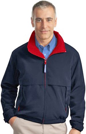 Port Authority Men's Port Authority Legacy Jacket. J764 XL Dark Navy/Red