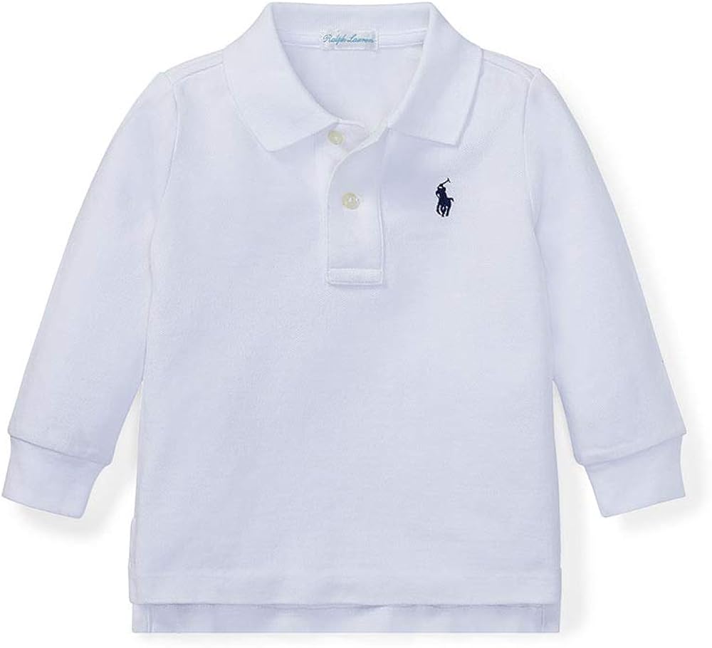 baby boy white ralph lauren t shirt