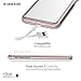 iPhone XS Case, SaharaCase Protective Kit Bundle + ZeroDamage Tempered Glass Screen Protector Rugged Protection Anti-Slip Grip Shockproof Bumper Anti-Scratch Back Slim Fit iPhone 10 - Clear Rose Gold
