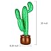 Maxdot 2 Pack Inflatable Cactus Party Accessory Cactus Tree Prop for Party Decoration, 35 Inches