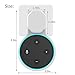 MTSmart Outlet Echo Dot Wall Mount Stand for Home Speaker (2nd Generation),Holder Hanger Bracket Case for Home Voice Assistants, Space Saving Accessories Without Messy Wires or Screws - White 1 Pack