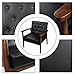 JIASTING Mid-Century Retro Modern Accent Chair Wooden Arm Upholstered Tufted Back Lounge Chairs Seat Size 24.4