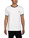 Champion Mens Jersey Ringer T-Shirt, White/Navy, Medium