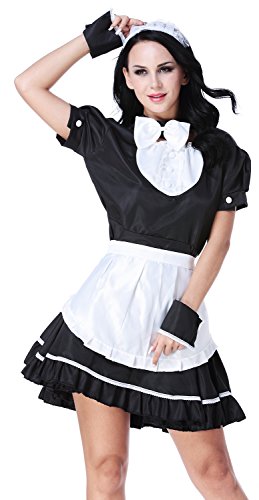 Women's Cosplay Lolita French Maid Costume