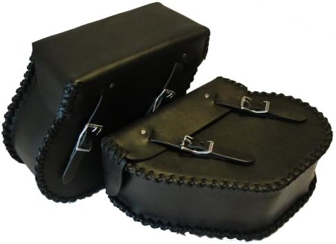 Matous Leather Dyna Bolt-On Motorcycle Saddlebags