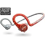 Plantronics BackBeat FIT Wireless Bluetooth Workout Headphones - Waterproof Sports Headphones for Running and Workout, Red, Frustration Free Packaging