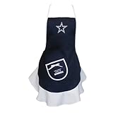 Pro Specialties Group PSG-Z0220344 Dallas Cowboys NFL Hostess Apron