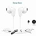 Fourcase Bluetooth Headphone/Earphones/Eaubuds/Headset Wired with Microphone & Remote Control Noise Canceling Sweatproof Compatible IP XS/XR/ XS Mas,IP 7/8/X/7 Plus/8 Plus
