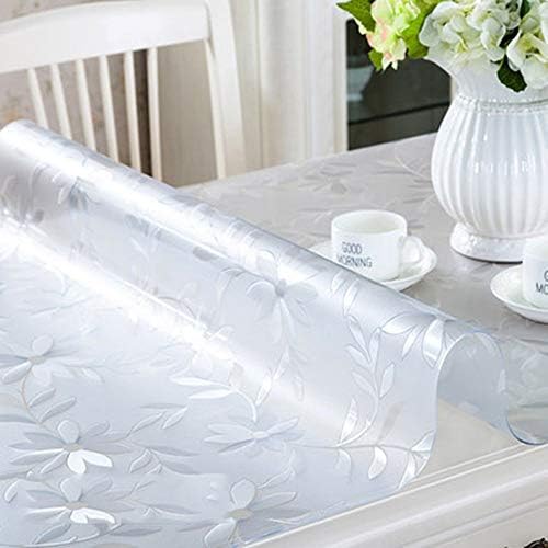 WLG Table Tablecloths, Home Tablecloths, round Table Square Tablecloths,Pvc Tablecloth Waterproof Tablecloth Plastic Tablecloths Coffee Table Dining Tablecloth (Optional Size) for Dinner Picnic