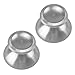 Metal Xbox 360 Controller Analog Thumbsticks - Metal Silver Thumb Sticks