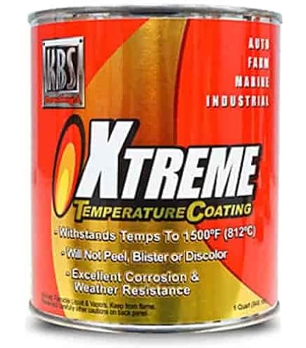 Amazon.com: KBS Coatings 65403 Aluminum Xtreme Temperature Coating