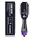 Hot Air Brush, econoLED Hair Dryer Brush, Hair Straightener Brush, One Step Hair Dryer 4-IN-1 Hot Air Spin Brush for Straightening,Curling,Salon Negative Ionic Electric Blow Dryer Straightener Curling