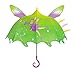 Kidorable Green Fairy Umbrella for Girls w/Fun Magic Wand Handle Pop-Out Wings Fairy Dust 1 Size