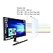 Urbo Nadia Blue Light Blocking Screen Filter to Protect Eyes | Relieve Eye Strain | Deflects 99% of Harmful UV Light | for 24-Inch (61 cm) Monitors in Offices, Homes & Co-Working Spacesthumb 2