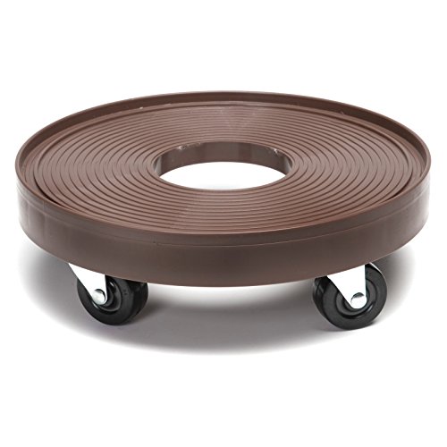 DeVault DEV3015TC 12 Inch Plant Dolly with Hole Terra Cotta