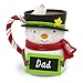 Hallmark Keepsake Christmas Ornament 2018 Year Dated, Dad Snowman Mug