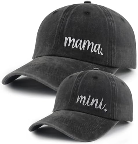 Xucamty Family Matching Outfits, Papa Mama and Mini Hats, Daddy