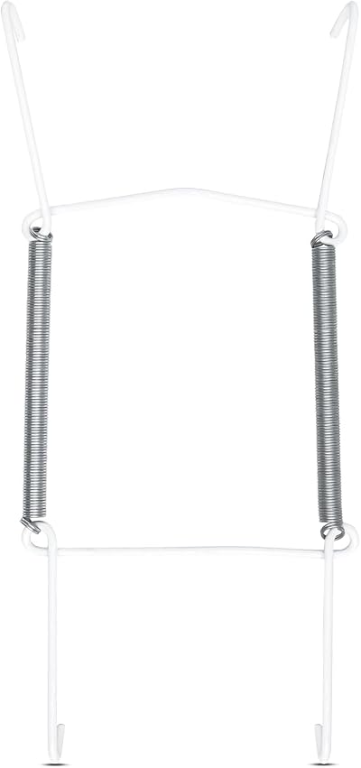 WINSOME Invisible Plate Hanger Wall Mount 20-25 cm White Steel Spring