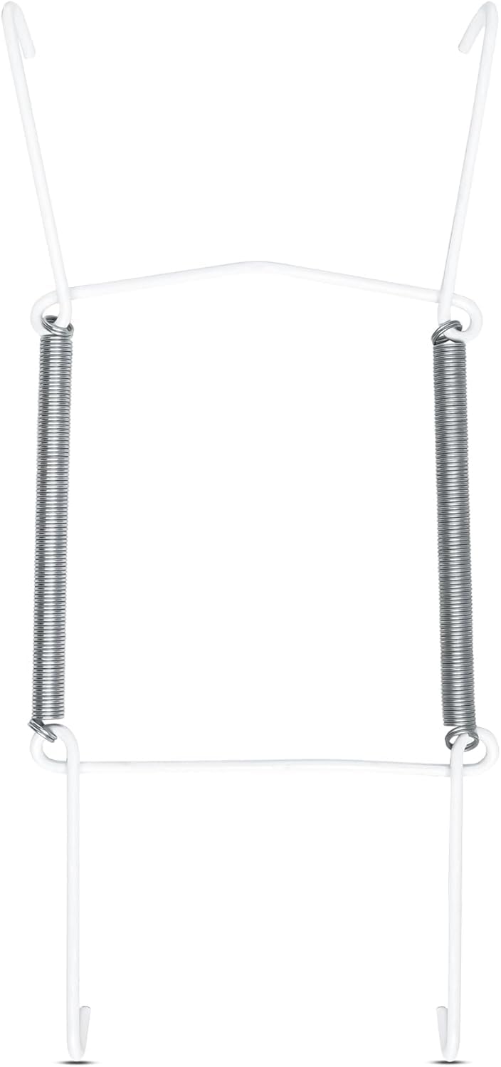 WINSOME Invisible Plate Hanger Wall Mount 20-25 cm White Steel Spring