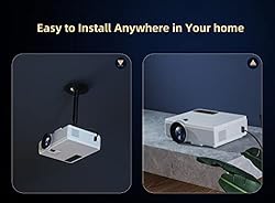 Native 1080P Bluetooth Projector with